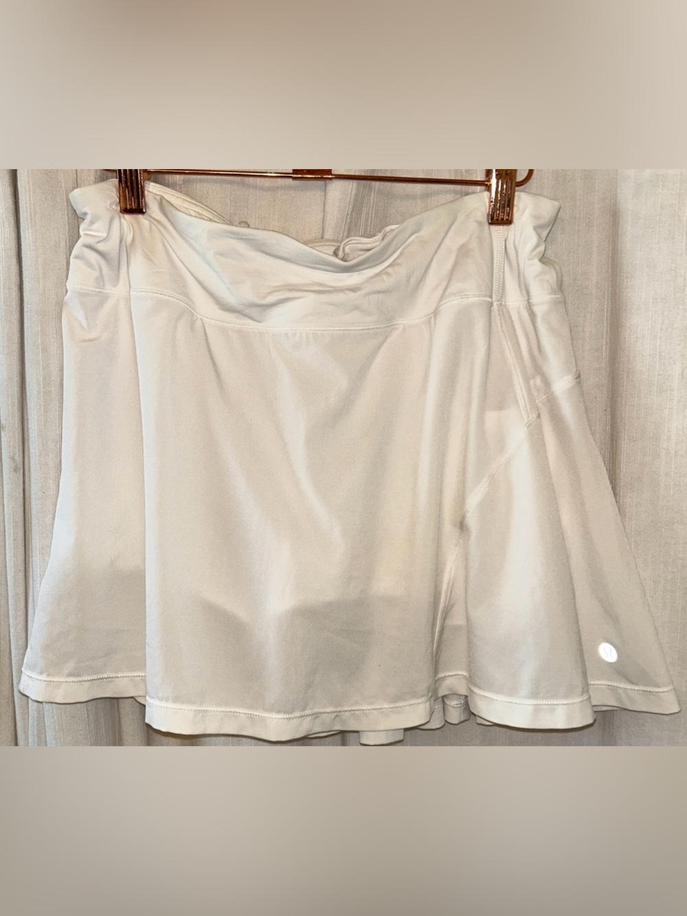 Lululemon Skirt 8 Tall White Circuit Breaker Pleated Tennis Golf Skort Preppy